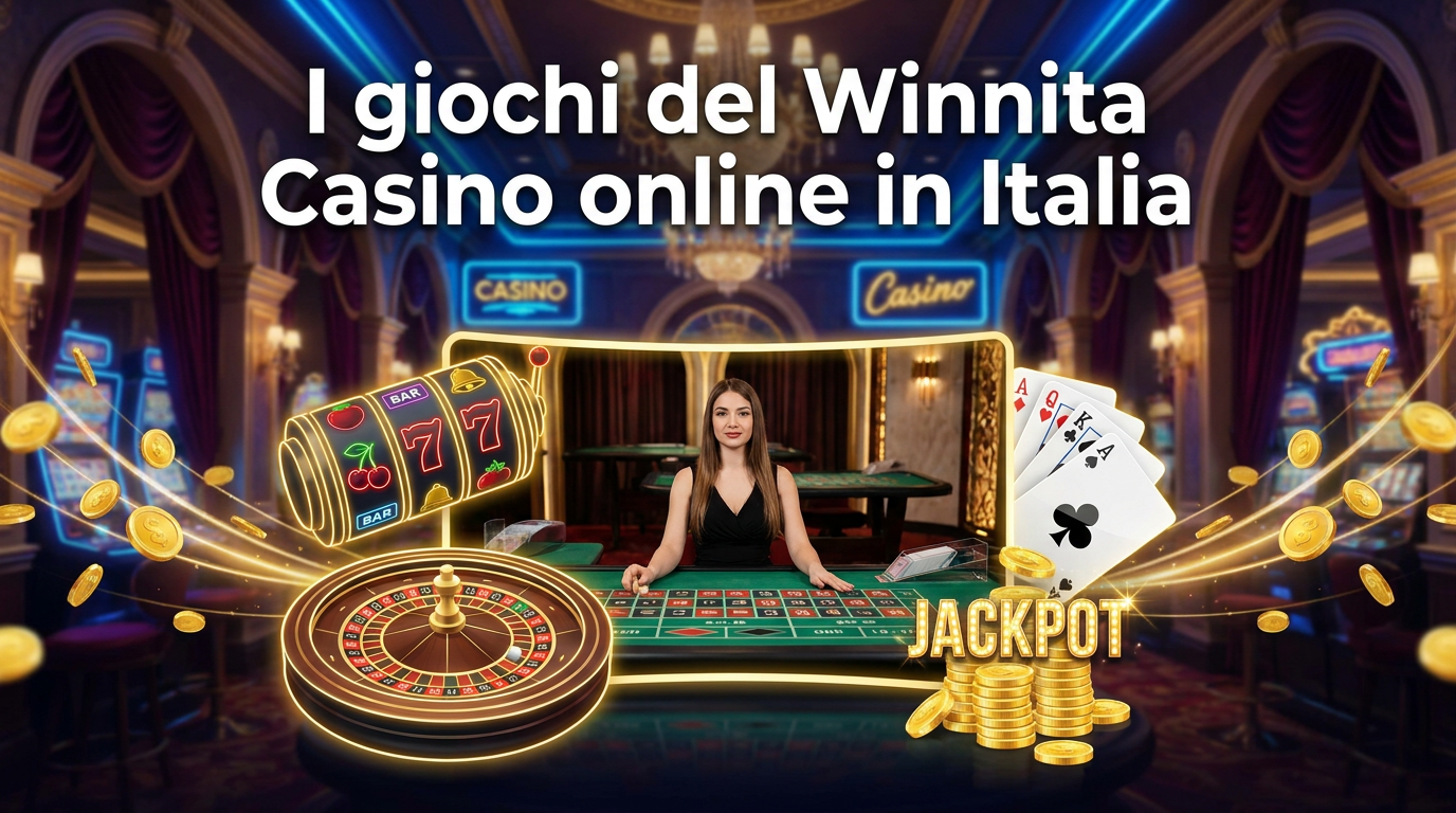Winnita Casino – Giochi: slot, live, crash